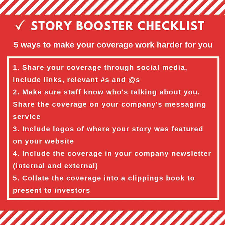 Ways to boost your media coverage