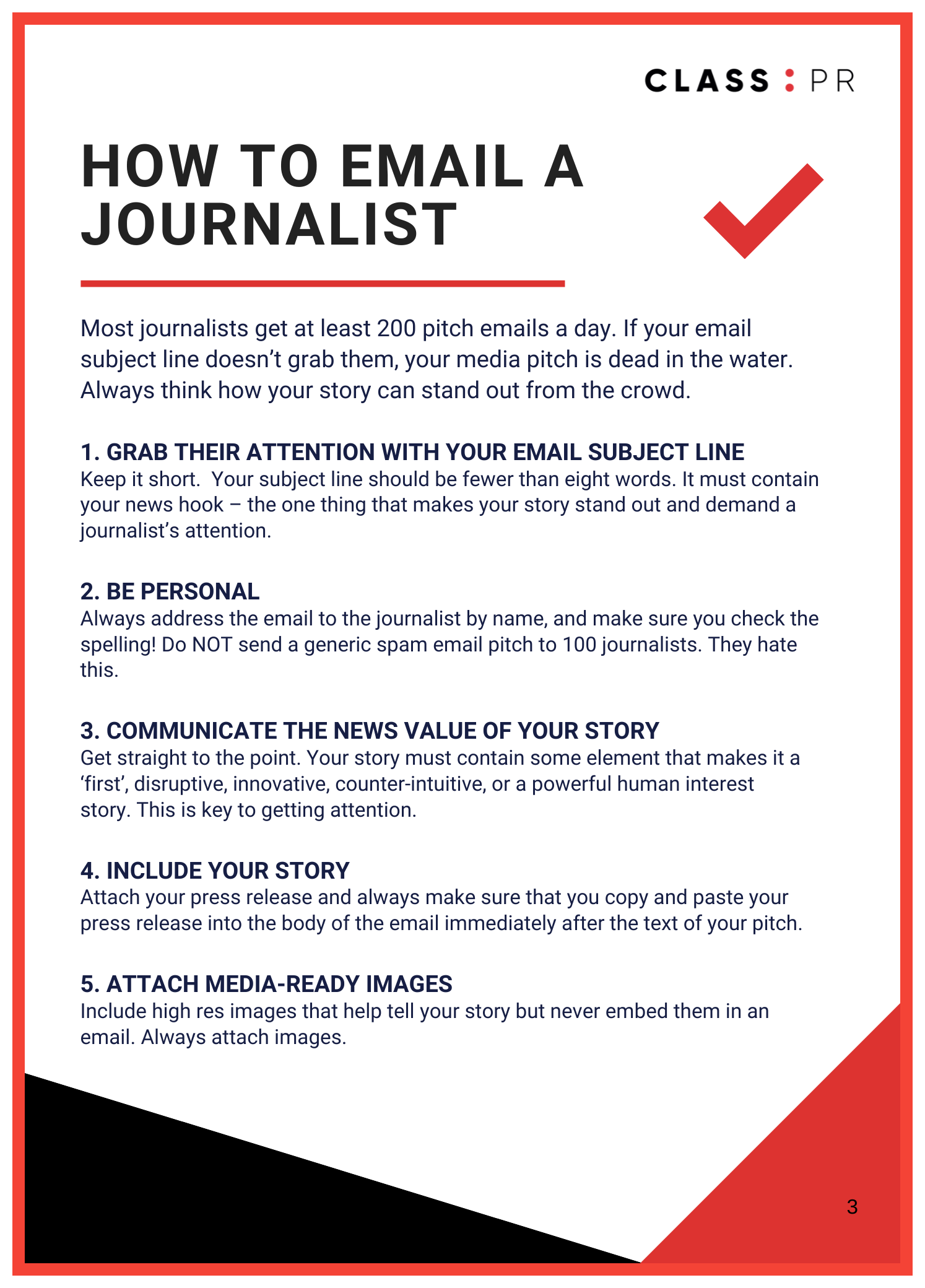 how to email a journalist