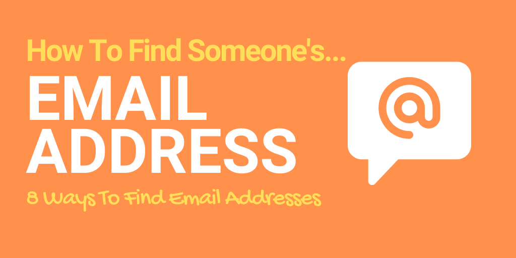 How To Find Someone's Email Address