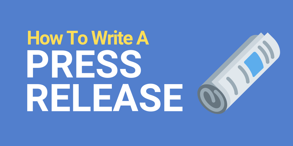 How to write a press release