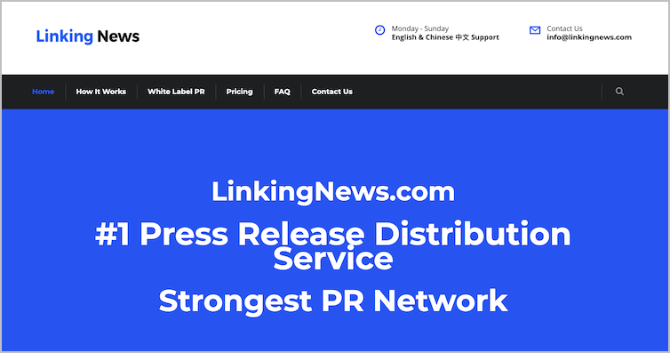 Linking News Press Release Distribution