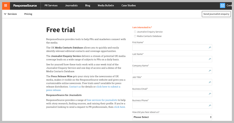 response-source-free-trial