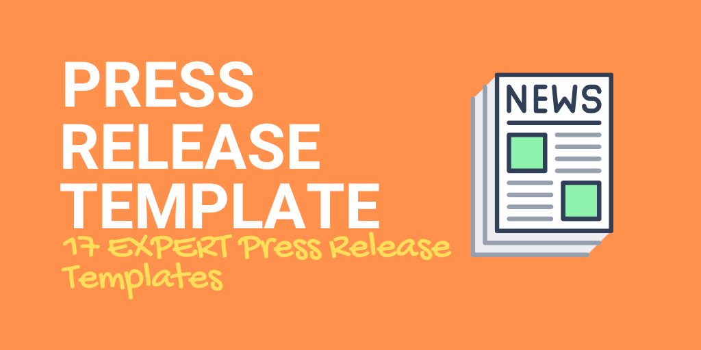 Press Release Template Header 2