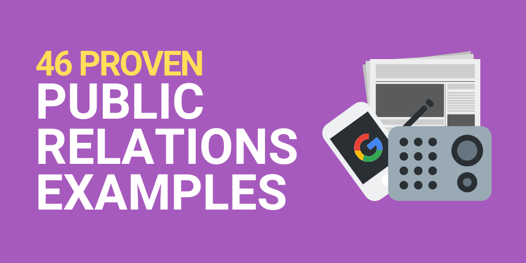 public relations examples