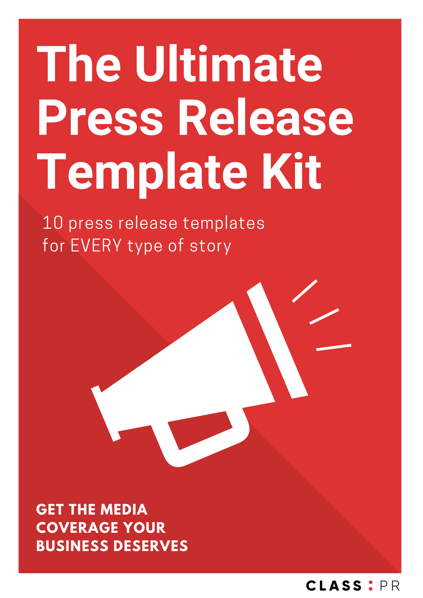 Press Release Template Kit